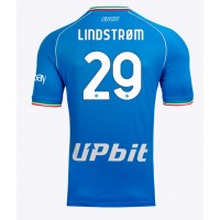 SSC Napoli Jesper Lindstrom #29 Hjemmedrakt 2023-24 Kortermet